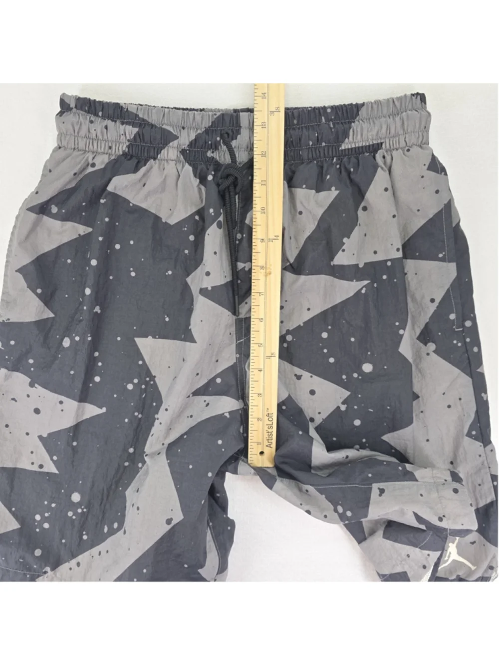 Jordan Jumpman Poolside Swim Shorts Mens Large Gray White 9